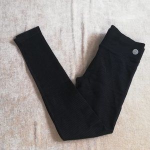 Pure Barre Black Striped Leggings NWOT Multiple Sizes